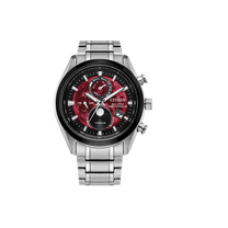 Citizen Tsuki-Yomi A-T Moon Phase Red Dial Men's Watch BY1018-55X