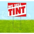 thumbnail image 1 of We Sell Tint (18" x 24") Yard Sign, Includes Metal Step Stake, 1 of 6