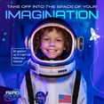 thumbnail image 4 of Disfraz de astronauta AEROSQUAD para niños con casco, luces LED y sonido, 4 of 9
