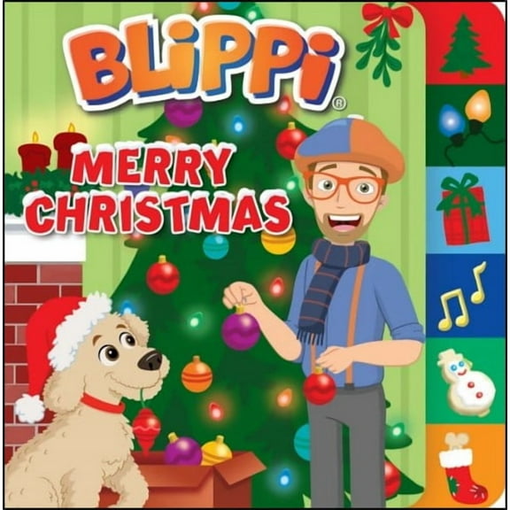 Blippi: Merry Christmas (Edition 2) (Board Book)