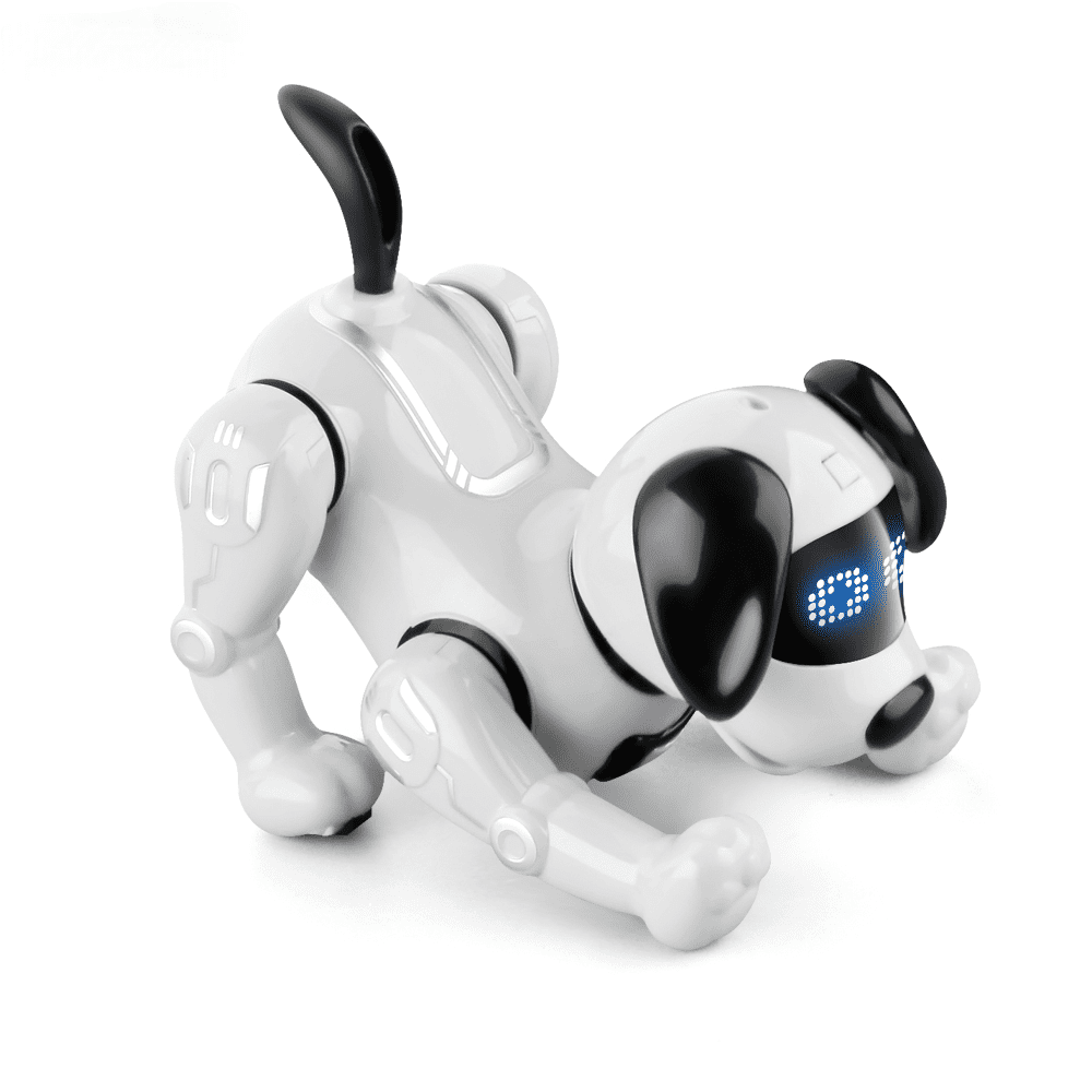 Remote Control Robot Dog Toy Electronic Pets Intelligent Stunt Robot Dog Singing and Dancing Intelligent Interactive Questioning