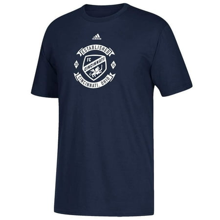 adidas FC Cincinnati Youth Navy Best Crest T-Shirt (Youth (Adidas Springblade Best Price)