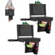 thumbnail image 1 of Grada plegable Stadium Seat VEVOR con respaldo, color negro, 1 of 9