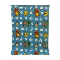 Pokemon Pikachu Polyester Throw, 46"x60"