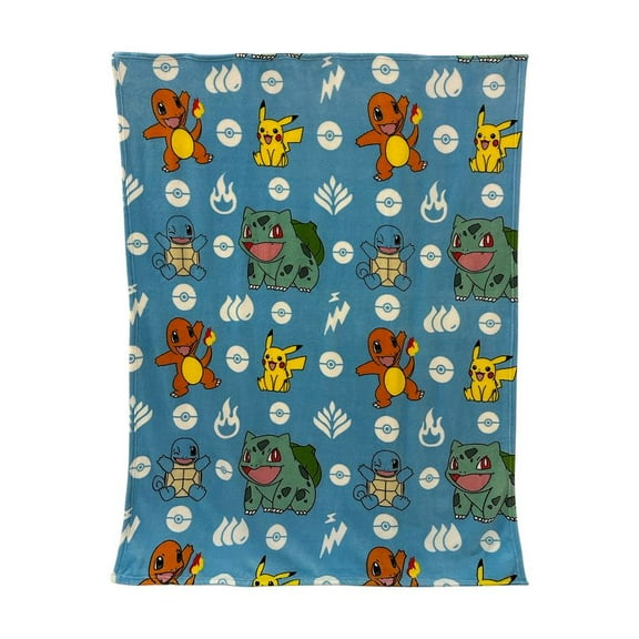 Pokemon Pikachu Polyester Throw, 46"x60"
