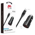 thumbnail image 2 of Cargador de Auto Plug in MYBAT USB-C 1.8m Universal Negro, 2 of 6