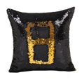 thumbnail image 2 of Cubiertas Del Amortiguador De La Almohada Del Cojín Del Sofá De De Almohada De De Almohada De Las Lentejuelas, Hechas Del Poliéster Negro dorado BLESIY Funda de cojín, 2 of 7