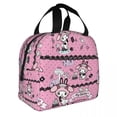 thumbnail image 2 of Bolsa de almuerzo con aislamiento de dibujos animados, bolsa térmica, contenedor de comida, My Melody, bolsa de almuerzo de alta capacidad, para hombres y mujeres, oficina, 2 of 5
