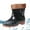 2Brown, variant on Rain Boots for Men Waterproof Rubber Boots Mud Boot Anti-Slip Short Ankle Boots