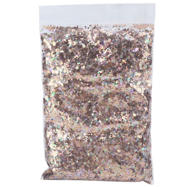 Brillantina para uñas PET Dream Bronze Color Resina hexagonal Lentejuelas para maquillaje Nail Art MHB‑22400