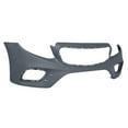 thumbnail image 2 of CAPA For 17-19 Benz E300 & E400 Front Bumper Cover w/ Park Assist Sensor Holes, 2 of 5