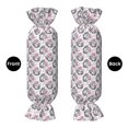 thumbnail image 2 of Salouo Poodle Dog Pattern Cute Bolster Pillow,Cylindrical Pillow Long Pillow for Bed Round Side Pillow for Knee/Leg/Neck ,- Length 24.4" x 9.8" Diameter, 2 of 8