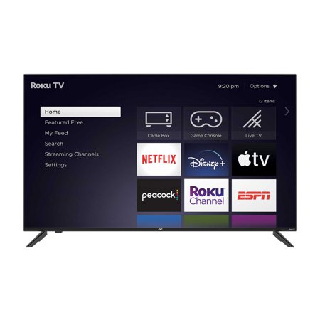 JVC 55-In. 4K UHD Smart Roku TV, LT-55MAR635, LT-55MAR635