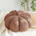 thumbnail image 4 of Chmadoxn Pumpkins Pillows Plush Toys Thanksgiving Decorations Large Artificial Pumpkins Throw Pillows Fall Tabletop Centerpieces, Fall Decorations for Home Kitchen Table Indoor Party Outdoor Yard, 4 of 8