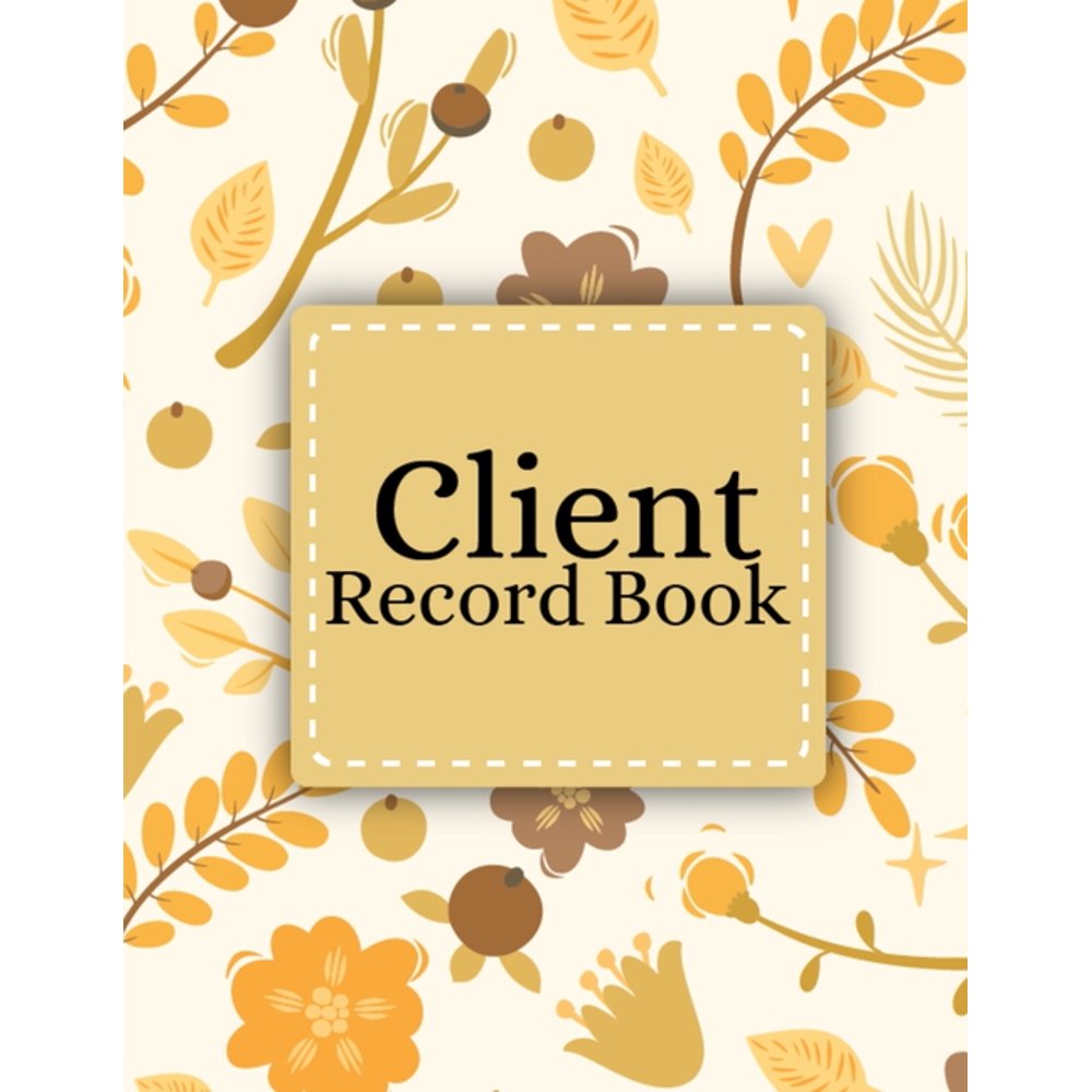 Client Record Book Hairstylist Client Record Book to Keep Track Your