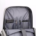 thumbnail image 4 of Vbsqjc Grey Waterproof Business Backpack with USB Charging Port Laptop Backpack 1Pc, 4 of 6