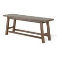 thumbnail image 2 of Yael Counter Height Bench, Light Brown Mahogany, Mindi Wood, 60 Inch, 2 of 5