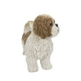 thumbnail image 2 of Statue d'Animal de Décoration de Jardin Brun et Blanc Debout Shih Tzu, 2 of 5