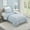 Blue, variant on Urban Playground Kids and Teens Dreamy Clouds Marshmallow Blue 2-Piece Solid Quilt Set, Twin/Twin XL