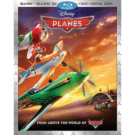 Planes (Blu-ray + Blu-ray 3D + DVD + Digital