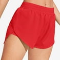thumbnail image 3 of OVESPORT Women's Flowing Sports Shorts 2-in-1 Running Training Fitness Quick Drying Shorts With Padding (No Pockets), 3 of 8