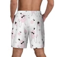 thumbnail image 4 of Haiem Cute Poodle Dog Mens Swim Trunks with Compression Liner 2 in 1 Swimming Shorts Stretch Swimwear Quick Dry,Board Shorts-Medium, 4 of 9