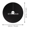 thumbnail image 2 of LEEYNEER 30pcs Non-Woven Tree Cover Rings Plant Root Protector Breathable Garden Fabric Tree Base Cover Tree Mulch Protector Non Woven Tree Mulch Pad Reusable Garden Mat, 2 of 8