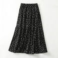 thumbnail image 5 of Njagoc3 Womens High - Waisted Polka - Dot Flowy Midi Skirt - Classic for Summer Parties, 5 of 6