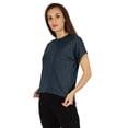 thumbnail image 4 of Inkmeso T-shirt à Épaules Tombantes et Col Rond pour Femmes, Coupe Décontractée pour l'Été, 4 of 7