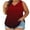 Wine, variant on Aboser Plus Size Tank Tops for Women Trendy Tie Dye T Shirts Loose Fit V Neck Tanks Breathable Soft Sleeveless Basic Tees Casual Beach Vacation Shirt