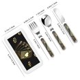 thumbnail image 2 of Salouo Casino Cards 1 Pattern 3 Pieces Toddler Utensils, Kids Silverware Set Stainless Steel Utensils for Kids Children Safe Spoons Forks & Knife Dishwasher Safe, 2 of 8