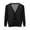 Black plus size cardigan for women a1, variant on Women Plus Size Long Sleeve Cardigan Button Down Open Front Solid Casual Basic Cover Up Tops Spring Summer Fall Lightweight Layering Fashion Clothes, Blue XL