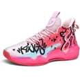 thumbnail image 2 of Women Men Basketball Shoes Fashion Running Sneakers Colorful Painting Sport Shoe, 2 of 8