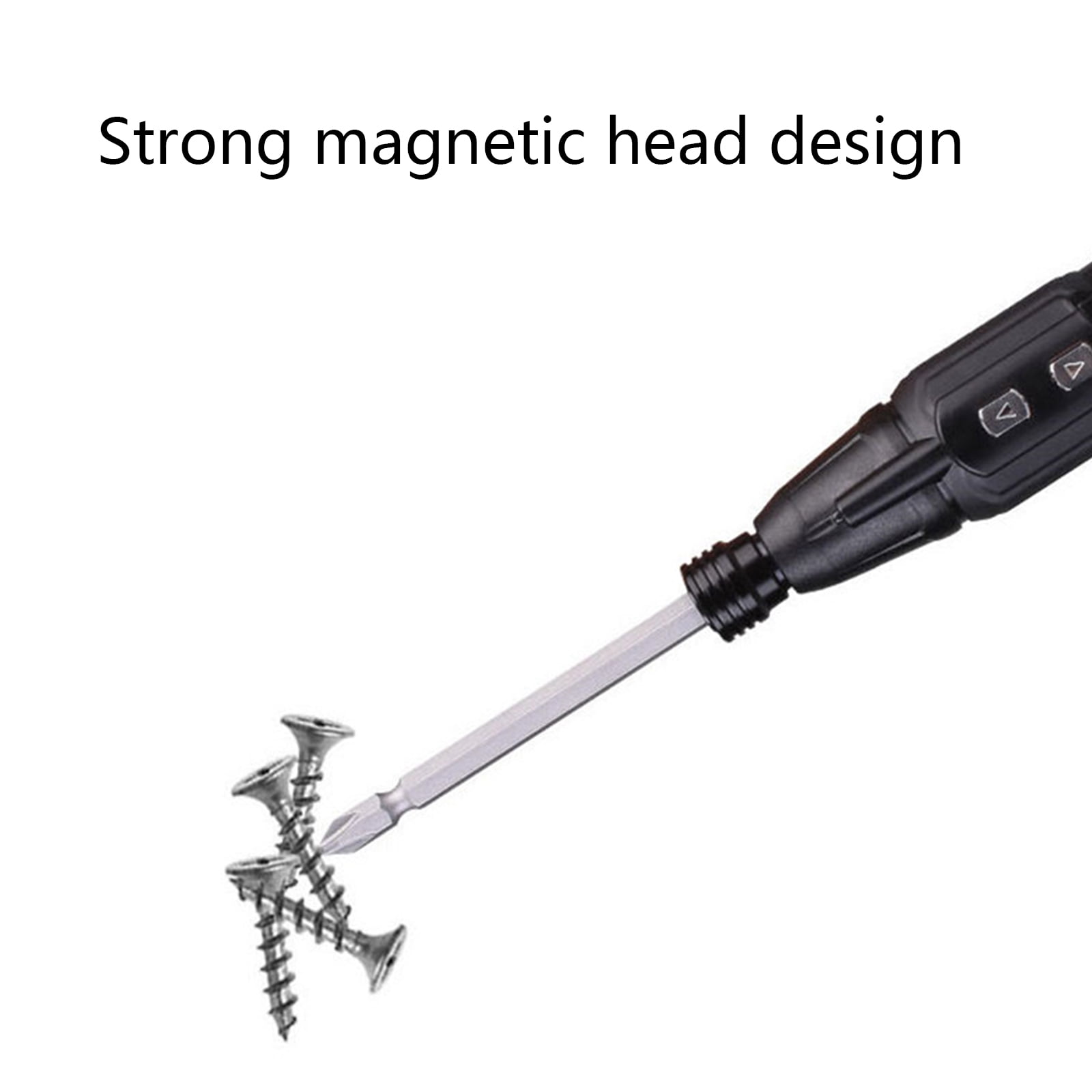 Durable Mini Electric Screwdrivers with Strong Magnet Tips Work Light Anti-slip Handle USB Rechargeable Electric Tool