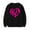 Black, variant on AJ Lee Heart Logo Merch Crewneck Sweatshirts Cosplay Women Men Fashion Long Sleeve Stylish Y2K Design Top