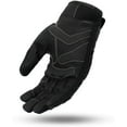 thumbnail image 2 of First Mfg Co - Axis - Men's Motorcycle Biker Riding Black Leather Gloves - 3X Large - Hard Knuckles, 2 of 2
