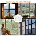 thumbnail image 6 of Gustave Static Window Clings 20 Pieces Anti-Collision Reminder Window Decals Vinyl Prismatic Glass Door Window Stickers Decor to Prevent Bird Strikes, Hummingbird, 6 of 6