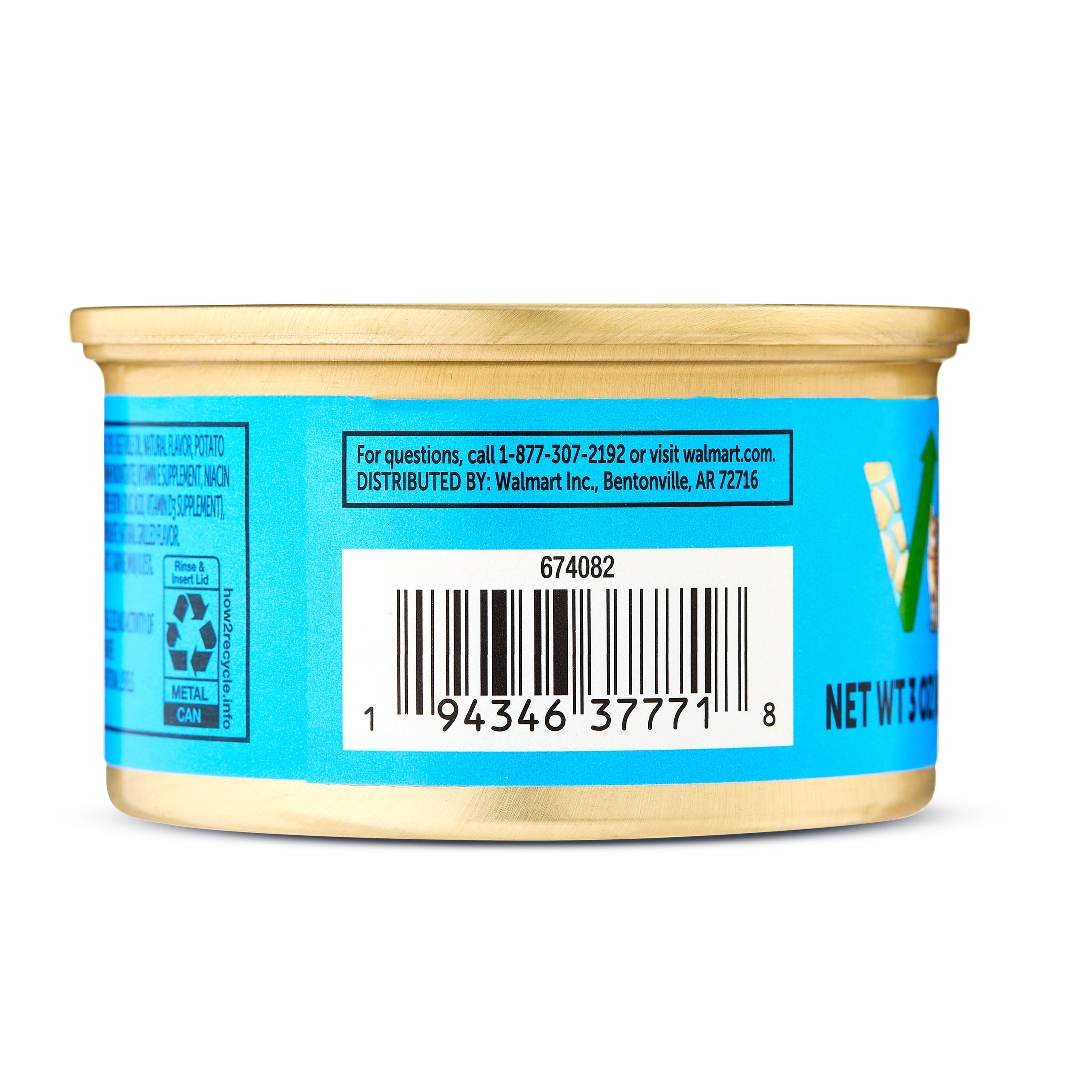 (24 pack) Vibrant Life Seafood Dinner Grilled Flavor in Gravy Wet Cat Food, 3 oz Can