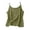 Army Green, variant on Bmisegm Womens Tank Tops Slim Basic Spaghetti Strap Round Neck Sleeveless Loose Inner Vest For Women Womens Casual Tops Navy XL