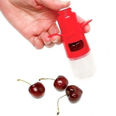 Cherry Pitter With Seed Holder Olive Pits Remover 5122 By Norpro Walmart Com Walmart Com