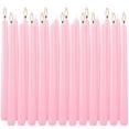 thumbnail image 2 of Velas cónicas Wfmolcand, color rosa, 24 unidades, 25 cm, sin goteo, 8 horas de combustión, 2 of 7