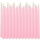 thumbnail image 2 of Velas cónicas Wfmolcand, color rosa, 24 unidades, 25 cm, sin goteo, 8 horas de combustión, 2 of 7