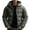 Gray, variant on LWavelet Jacket Men Heavyweight Warm Winter Coats Windproof Thermal Insulated Jackets Thick Down Outwear with Pockets White 2XL