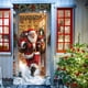 thumbnail image 4 of Cortina de puerta de Navidad - Fondo impermeable de escenas navideñas de poliéster para puertas y ventanas, 1 cuenta, 4 of 6