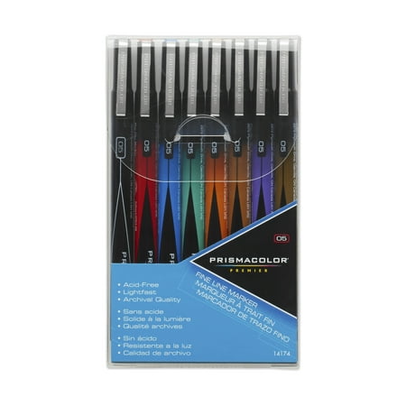 Prismacolor Premier Fine Line Marker Set, 8-Colors,