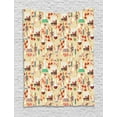 thumbnail image 1 of Apothecary Tapestry, Colorful Leaves Roots and Flowers Flasks Medieval Alchemy Themed Medicine Making, Wall Hanging for Bedroom Living Room Dorm Decor, 60W X 80L Inches, Multicolor, by Ambesonne, 1 of 2