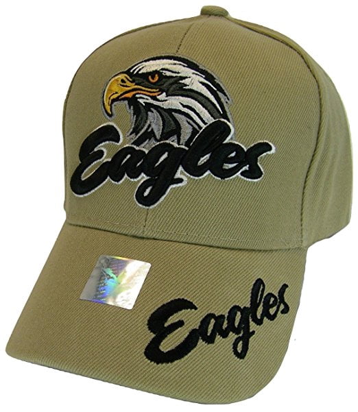 Eagles Adjustable Baseball Cap (Khaki 