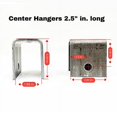 thumbnail image 4 of SOUTHWEST WHEEL Tandem Trailer Axle Hanger Kit for Double Eye Springs (3.5K Axles), 4 of 4