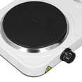 thumbnail image 3 of M Buder Parrilla Eléctrica Doble 2000W 110V de Mesa para Cocina y Carbón Blanco 46 cm / 18.11 inches, 3 of 3