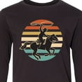 thumbnail image 4 of Inktastic Rodeo Team Roping Cowboy Long Sleeve Youth T-Shirt, 4 of 5